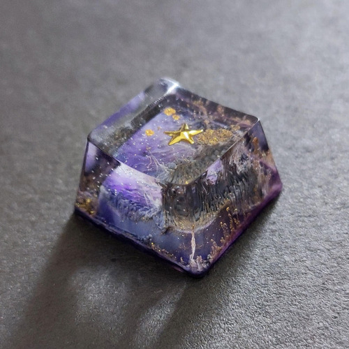 Tecla Artisan Purple Galaxy Personalizada (oem) Teclados Rgb