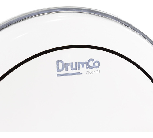 Parche Para Batería Clear Oil De 12 Dr-12cdpo Drumco Color Agua