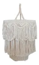 Comprar Macramé Con Flecos Estilo Boho - Lámpara Colgante 80cm  