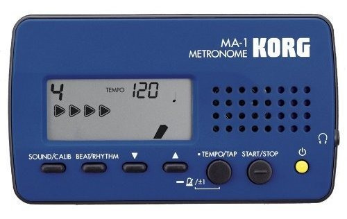 Metrónomo Visual Korg Ma1bl