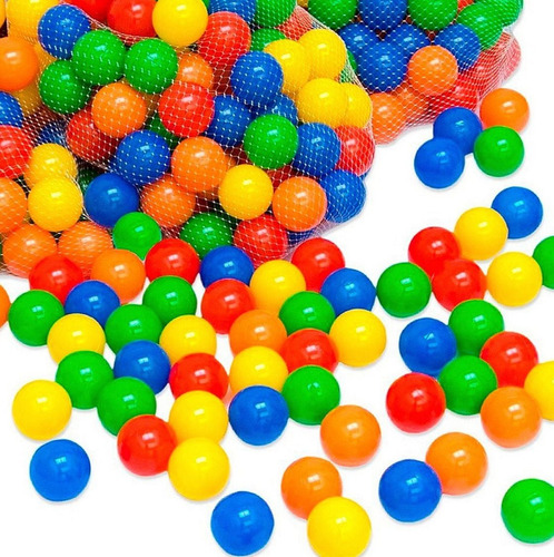 Pack Pelotas Plásticas Para Piscina Colores Surtidos