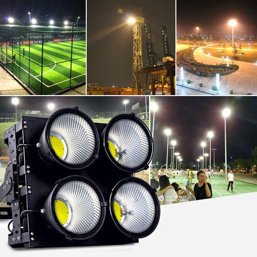 Reflector Led 1000w Truck Ip66 Multivoltaje Luz Fria Hammer