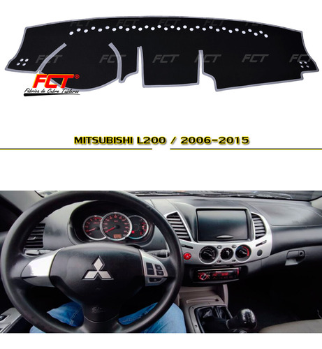 Cubre Tablero Premium/ Mitsubishi L200 / 2010 2011 2012 2013