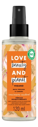  Tônico Love Beauty & Planet Crescimento Saudável de 120mL