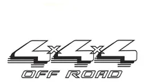 Comprar Kit 2 Calcomania 4x4x4 Off Road F-150 Fortaleza Unicolor