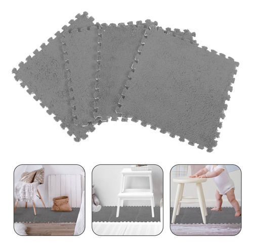 Tapete De Rompecabezas Baby Play Mat, 4 Unidades