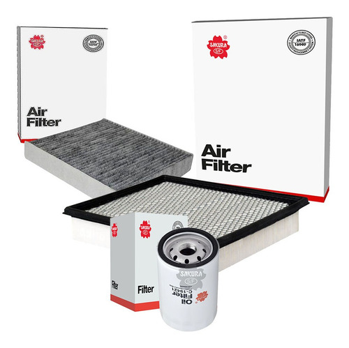 Kit Filtros Aceite Aire Cabina Gmc Sierra 1500 6.2l V8 2018