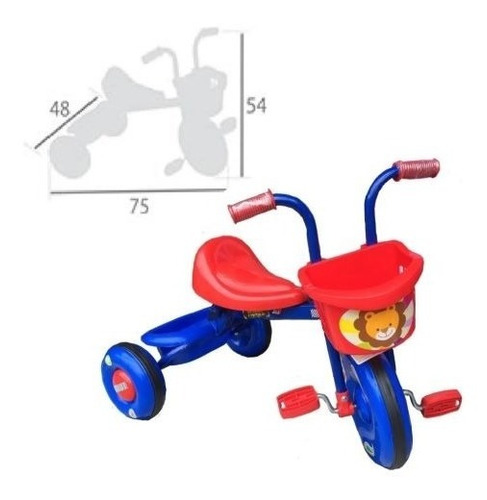 Triciclos Para Niños O Niñas Metalico Sillin Amortiguado 