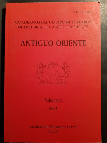 Antiguo Oriente. Volumen 2. 50n 530