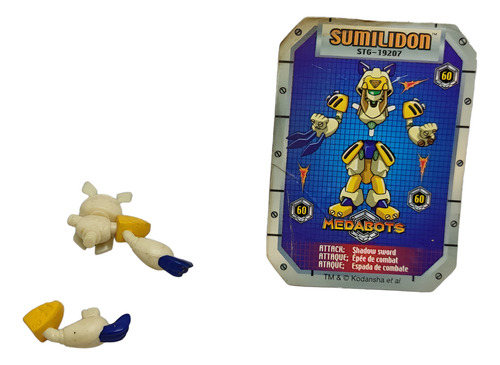 Hasbro Figura De Medabots Sumilidon Mini Nas/kodansha 2005 (Usado)