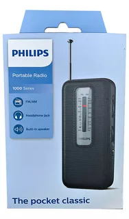 Mini Rádio De Bolso Entrada Fone Philips A Pilha Portátil