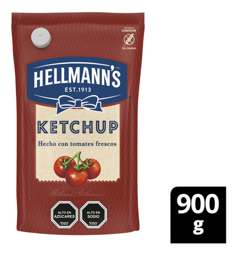 Hellmann's Ketchup Regular Doypack  900gr