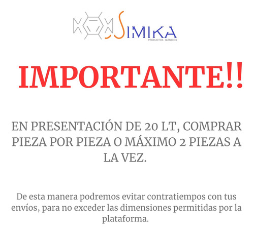 Removedor De Pintura Liquido 19 Lts - Simika