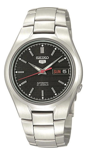 Relógio masculino Seiko Snk607k1 automático de 21 joias Casiocentro
