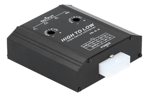 Para Convertidor De Impedancia 12v 4 Canales Alta A Baja
