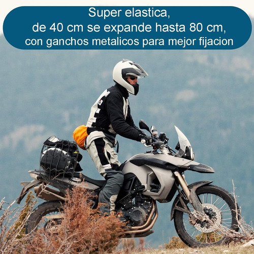 Red Malla Para Motocicleta Bicicleta Automovil Moto Bici