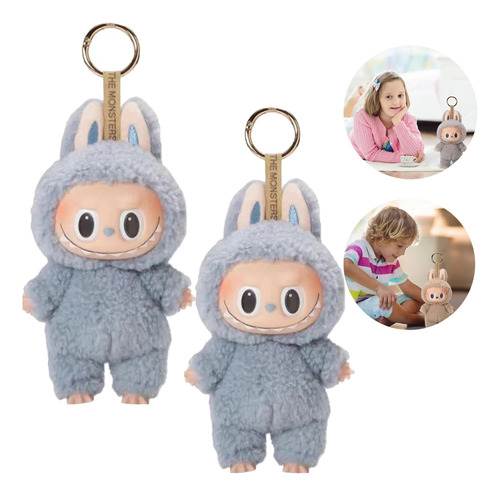 2025 2 Lindos Llaveros De Peluche Con Decoración De Mochila