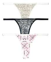 Comprar Tanga Colales Estampada Spun Lycra Pack X3 Cocot Art. 9226.3