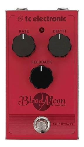 Imagem 2 de 3 de Pedal P/ Guitarra Blood Moon Phaser - Tc Electronic + Nf - Com Nota Fiscal E Garantia De 2 Anos Proshows!