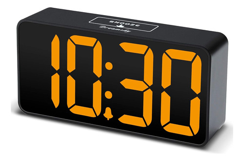 Reloj Despertador Digital Compacto Puerto Usb Carga, At...