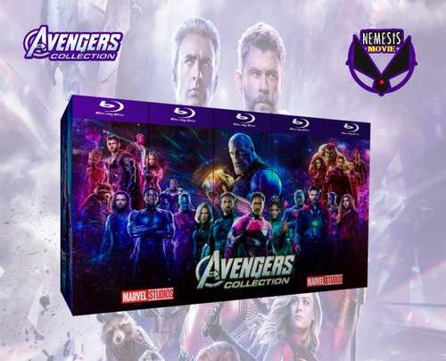 Colección Universo Cinematografico Marvel - Bluray - Box