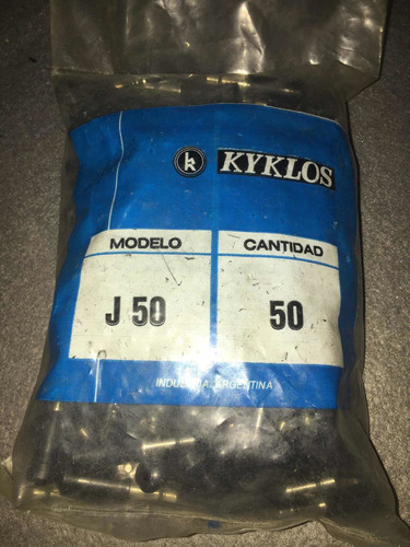 Fichas Plug Mono 3.5 Kyklos X 50 Unidades