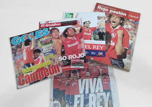 Revistas Y Libro De Club Independiente De Coleccion! (Usado)