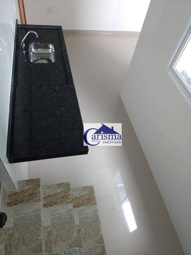 Imagem 4 de 23 de Cobertura Para Alugar, 45 M² Por R$ 1.870,00/mês - Utinga - Santo André/sp - Co0306