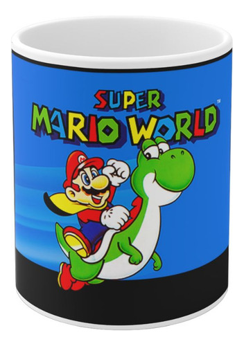 Taza Tazon Super Mario World Snes