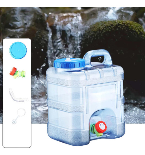 Recipiente De Água Para Camping Com Torneira 10 Litros