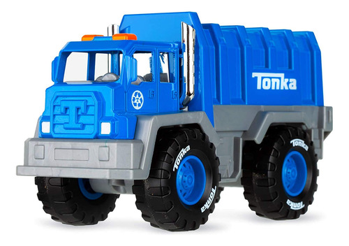 Basic Fun Tonka - Camión De Basura Mighty Metal Fleet
