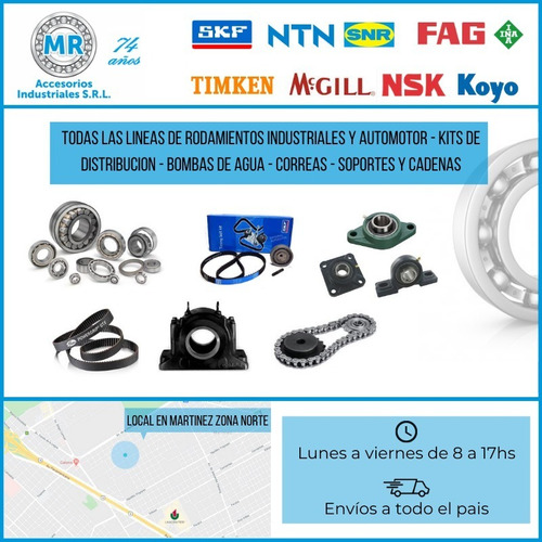Soporte Sy 35 Tf (ucp 207) - Skf - Eje 35mm