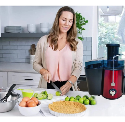 Extrator De Suco Elétrico Para Frutas E Vegetais 800w
