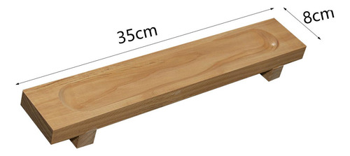 . Plato De Sushi Sashimi, Tabla Sushi, Tabla Para 8cmx35cm
