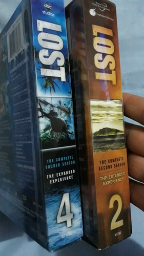 Box Dvd Lost 2a. E 4a. Temporada Completa Importado A30