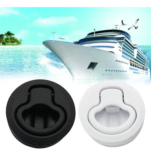 Fechadura Push Lock Trava Armario Motorhome Lancha Trailer