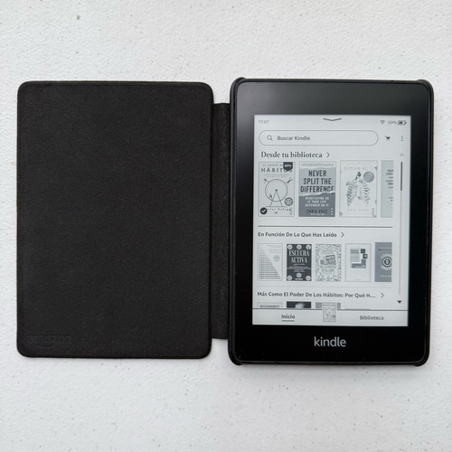 E-reader Kindle Paperwhite 10 Gen 8gb, 6 300ppp + Funda Negro (Usado)