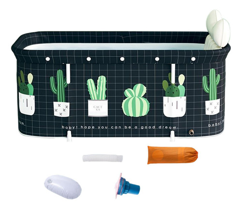 Bañera Plegable Portátil Para Niños Y Adultos, Fácil De