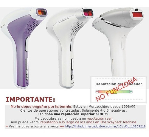 Bat Litio Johnson P Dep Luz Pulsada Philips Lumea Env Gratis
