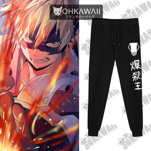 Bakugou - Pantalón Jogger Algodón - My Hero Academia Anime | MercadoLibre Bakugou - Pantalón Jogger Algodón - My Hero Academia Anime | MercadoLibre