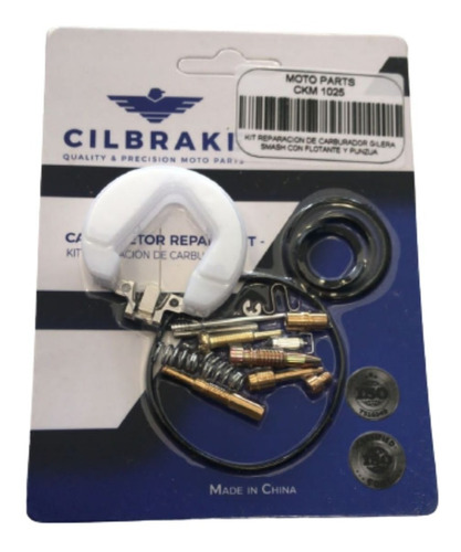 Kit Rep Carburador Gilera Smash (c/flotante)// Global S