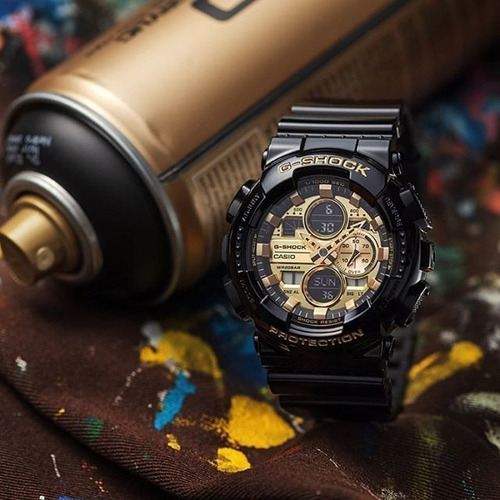 Relógio Casio G-shock Masculino Ga-140gb-1a1d