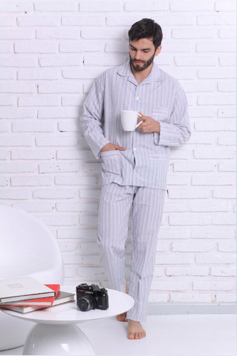 Pijama Invierno Hombre Botones Maxime Seduccion 509ms