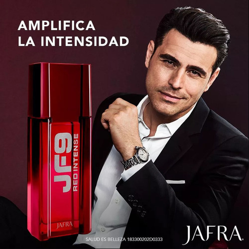 Jf9 Perfume Jafra Gold, Red Intense, Blue 2.0 Originales