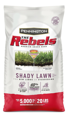 Pennington The Rebels Tall Fescue Shady Grass Seed Mix 20 Lb