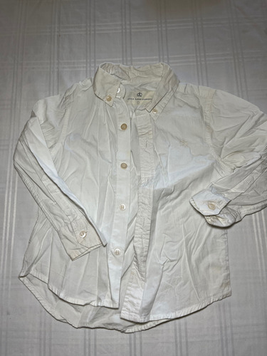 Camisa Blanca Paula Cahen D'anvers Talle 4 Como Nueva