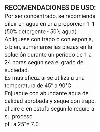 Detergente Neutro P/laboratorio Biodegradable 1 L Fagalab