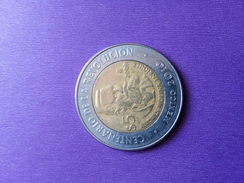 Moneda Conmemorativa $5 Pesos 