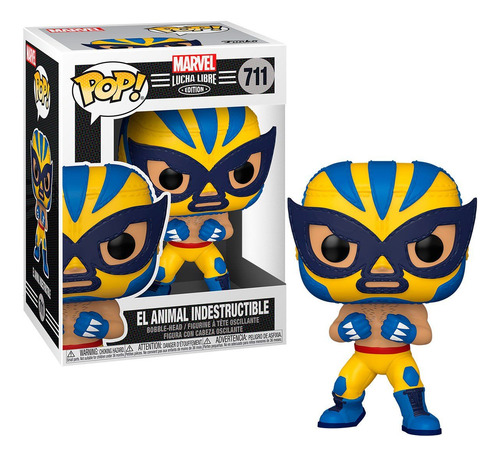 Pop! Funko El Animal Indestructible #711 Marvel Lucha Libre