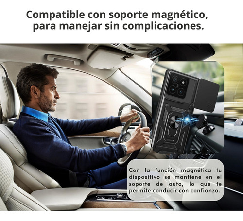 J Funda Para Redmi Note Poco Case Shock + Mica Cristal
